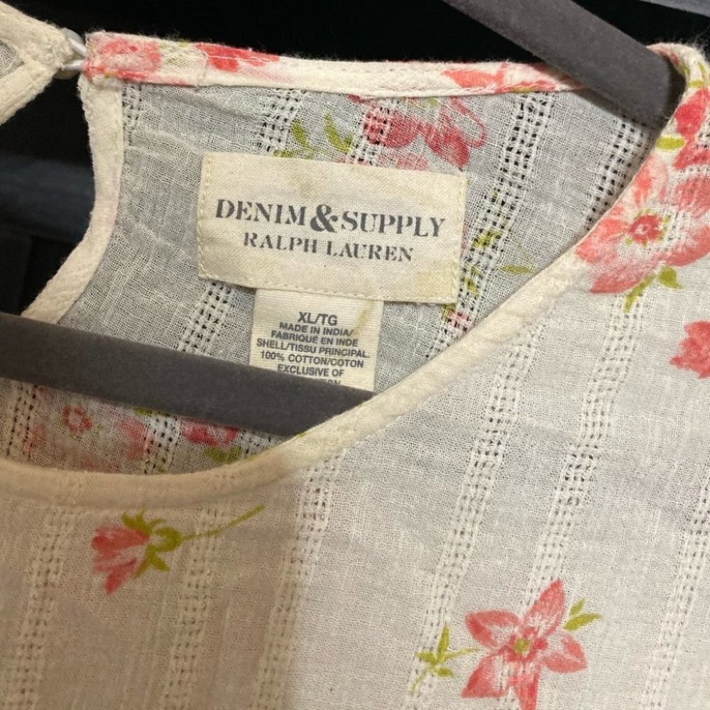 Denim & Supply Ralph Lauren Floral Bell-Sleeve Top - Picture 6 of 8